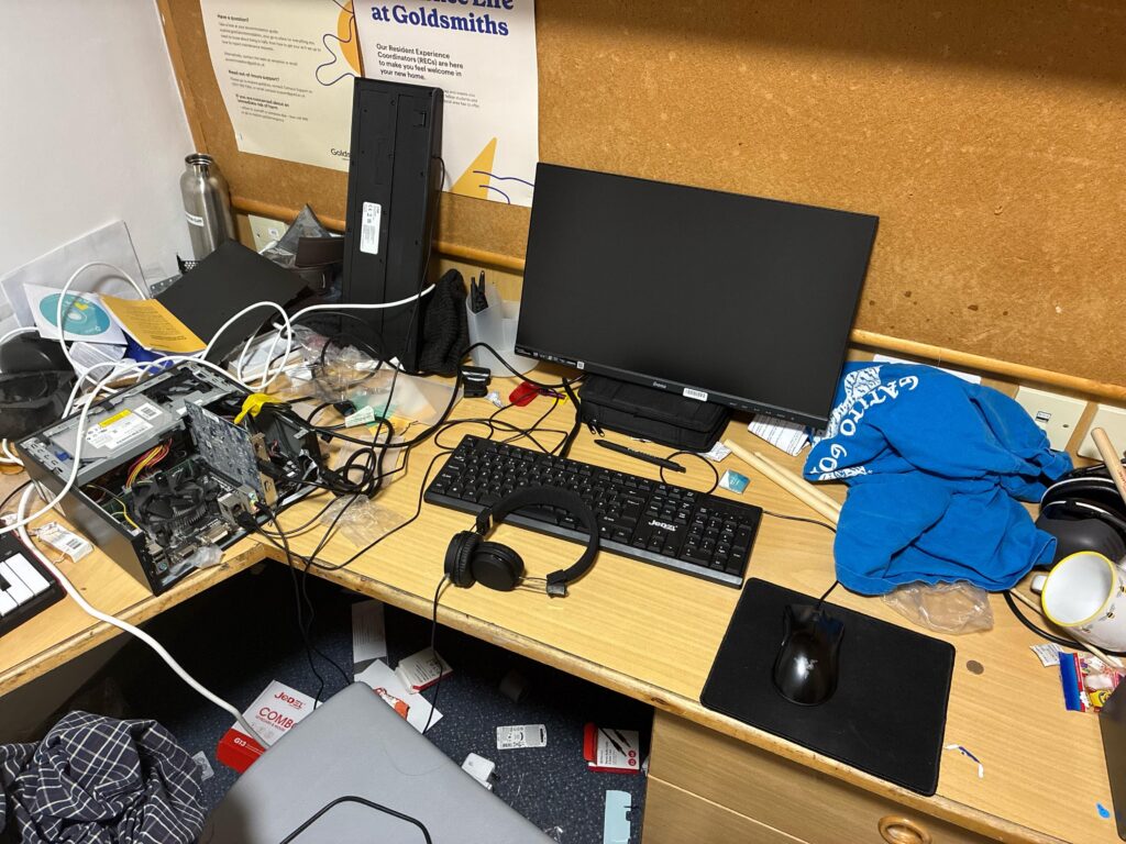 My shitty ~£100 setup that actually does function