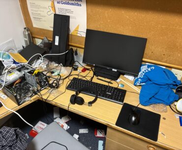 My shitty ~£100 setup that actually does function