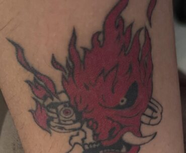Chooms, I present my samurai tattoo!