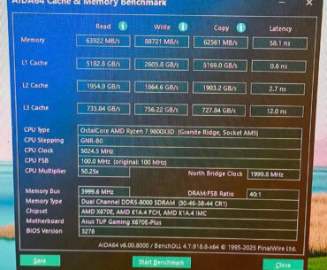 Precise indications and adjustments to stabilize DDR5 8000mhz CL30 no 9800x3d? (Gskill Trident Z5 Royal Neo Series).