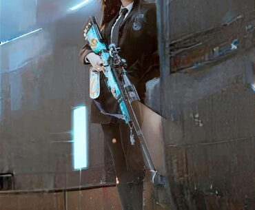 Jisoo de Blackpink a call of duty Mobile.
