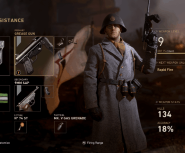 Resistance loadout help