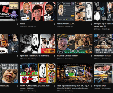 Launders has some of the best CS2 thumbnails, hands down.