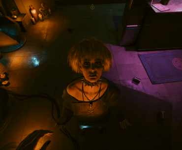 she has been standing there meditating for a whole in-game week, why won't she talk to me
