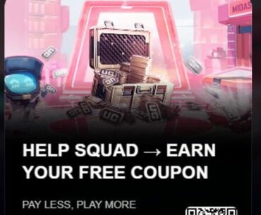 MidasBuy UC Help Squad. Claim it now!