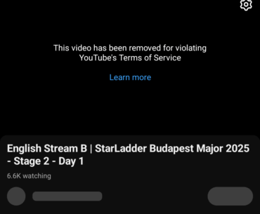 Starladder Violating YouTube TOS