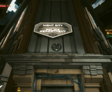 It's not centered. CDPR, please fix...