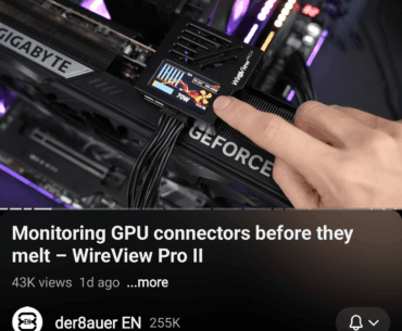 Monitoring GPU connected before they melt