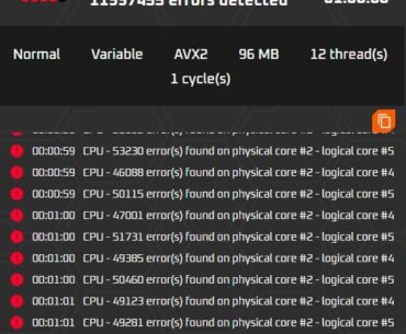 What is wrong with my CPU?