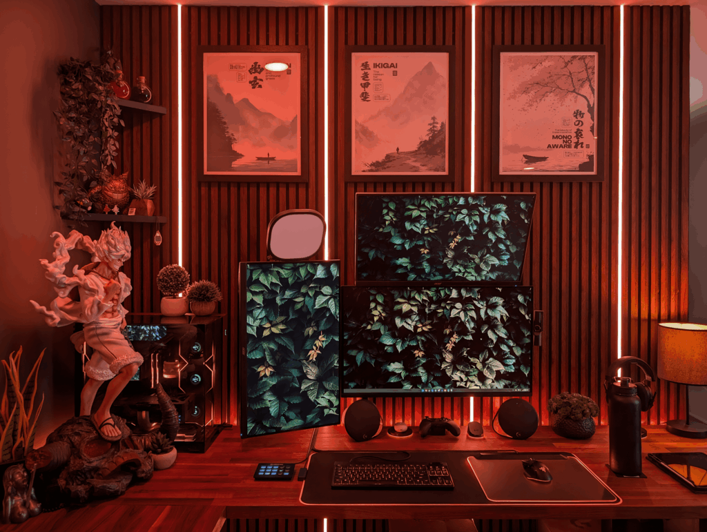 My battlestation is finally coming together...