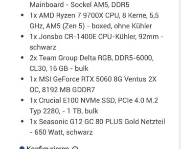 Buying a New PC