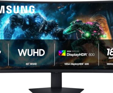 Samsung's Odyssey Curved Gaming Monitor Hits New All-Time Low, Amazon Dumps the 40-Inch Model