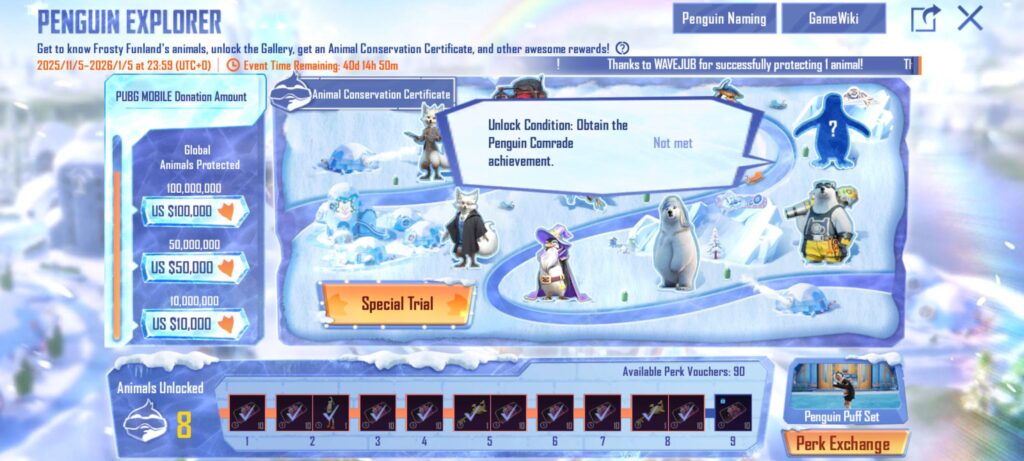 Hi guys just wondering how to get this Penguin Comrade achievement.