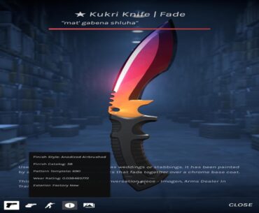 got this knife for 100€..