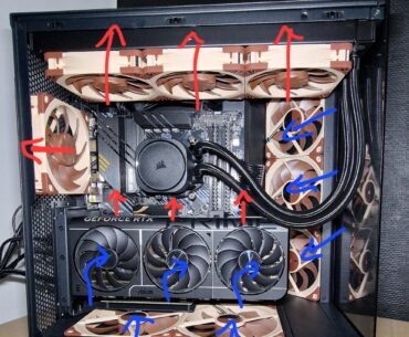 Good airflow and low temp