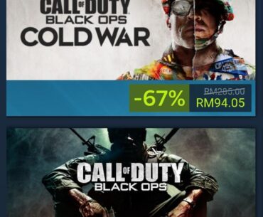 I be hoping CoD crashing so hard they'll put their games on discounts as big as Borderlands games, cuz why tf is a 15 year old game costs more than the 5 year old one?