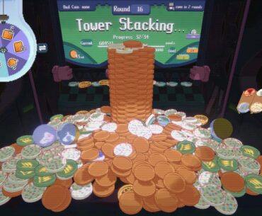 Raccoin Is A Coin Pusher Where It's OK To Shake The Machine