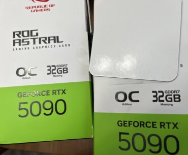 Open box showdown 5090 Astral vs 5090 Astral