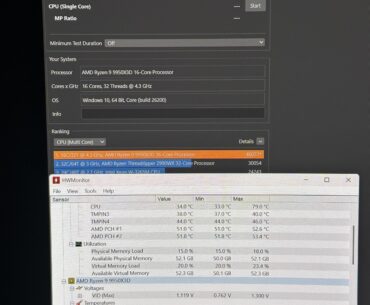 Messed around with some undervolting for the first time, set pbo to negative 20