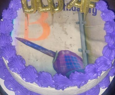 Girlfriend got my skin combo on a cake :)