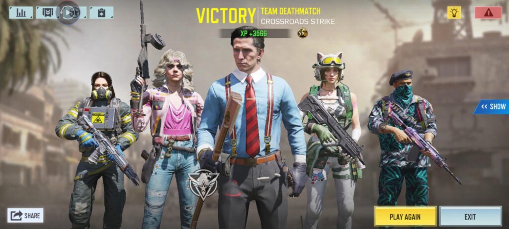 Gotta get in the character with the axe, if you know, you know