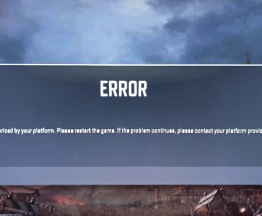 Anyone know how to fix this? It's happening on my Xbox Series X.