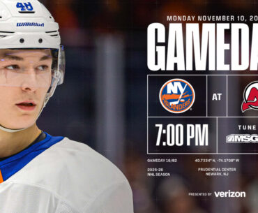 Game Preview: Islanders at Devils