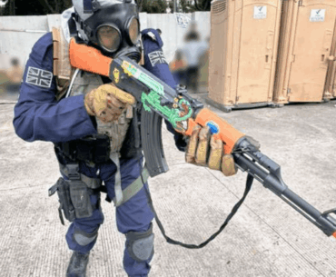 My SAS agent Cosplay at ComicFrontier