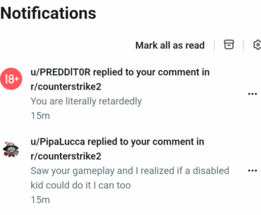 The hate I get for discussing cheaters in our game.