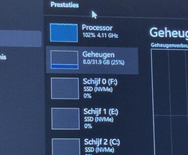 CPU Max out at 102%