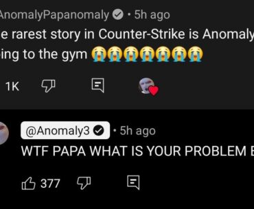 When is anomaly going gym