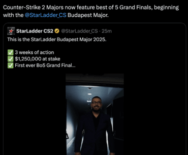 CS twitter: "Counter-Strike 2 majors now feature best of 5 grand finals, beginning with Starladder Budapest"
