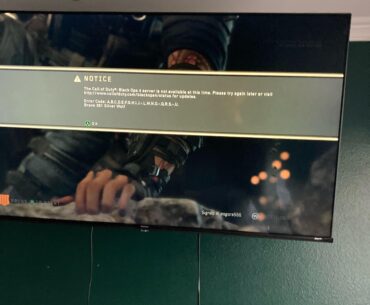 Bo4 not working on my xbox1