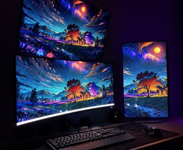 Treated myself to a new setup (OLED is a godsend)
