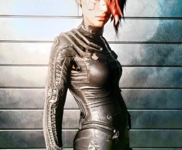 My Corpo Netrunner Valerie rockin "Virtual Jumpsuit" shot on OG PS5👻