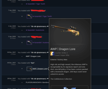 don't look into your old trade history lol
