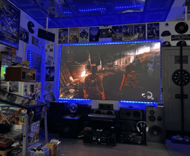 My weekend = TLOU, a big screen, and some peace.
