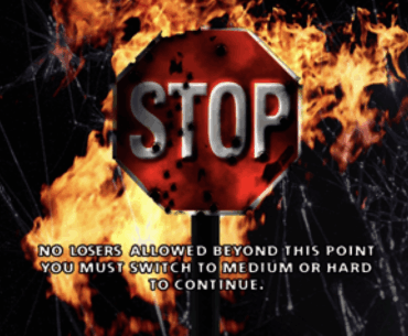 Twisted Metal II was not one for subtleties...