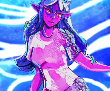 Does this art lean more cyberpunk or something else entirely?