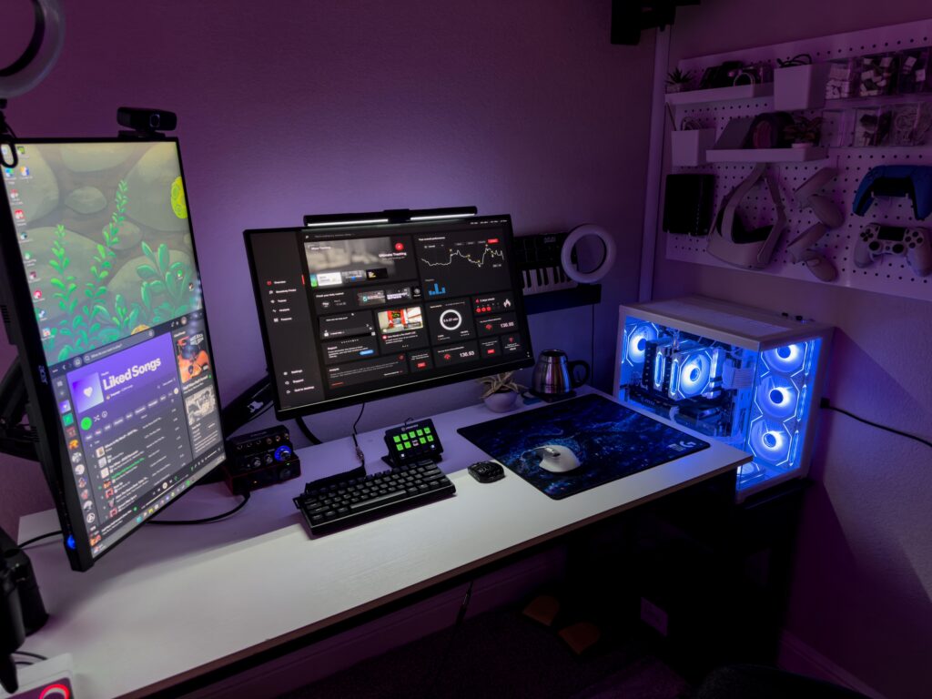 Final set up look before major upgrades