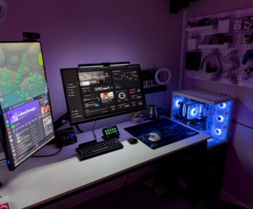 Final set up look before major upgrades