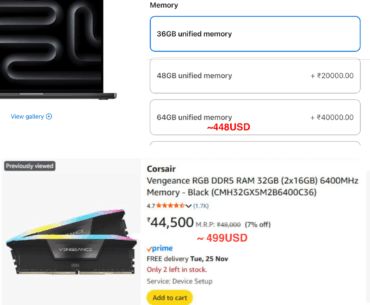 Current RAM market is so bad that it makes Apple RAM seem like normally priced