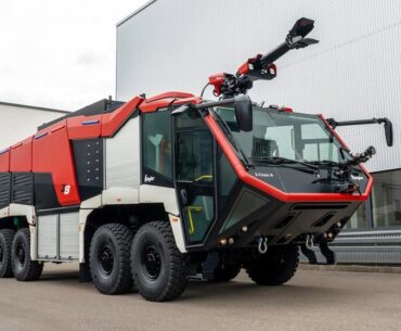 This new Ziegler truck looks Cyberpunk af