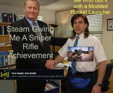 Oh, it's a sniper rifle?