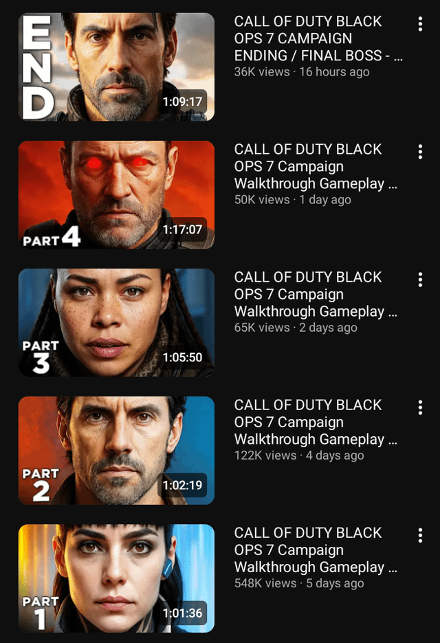 [COD] TheRadBrad using A.I generated slop Thumbnails instead of Call of ...