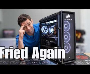 Remember when 13th 14th gen Intel CPUs were dying due to bad microcode overvolting them? Well, thanks to Corsair locking down a retail Asus motherboard with an outdated BIOS in a $5000 PC, you can relive that experience.