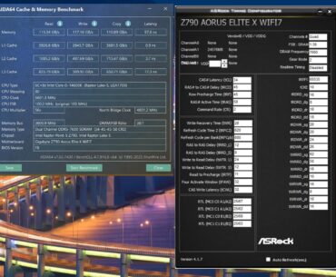 Can’t beat high memory latency on Hynix M-Die 2x24Gb and Z790