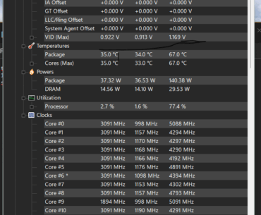 I'm not sure what's going on here. PC is a Dell 5820 workstation, stock sink(for now)all I did was uncheck the disable turbo box on throttlestop. This is after I used Ultimate Vocal Remover.