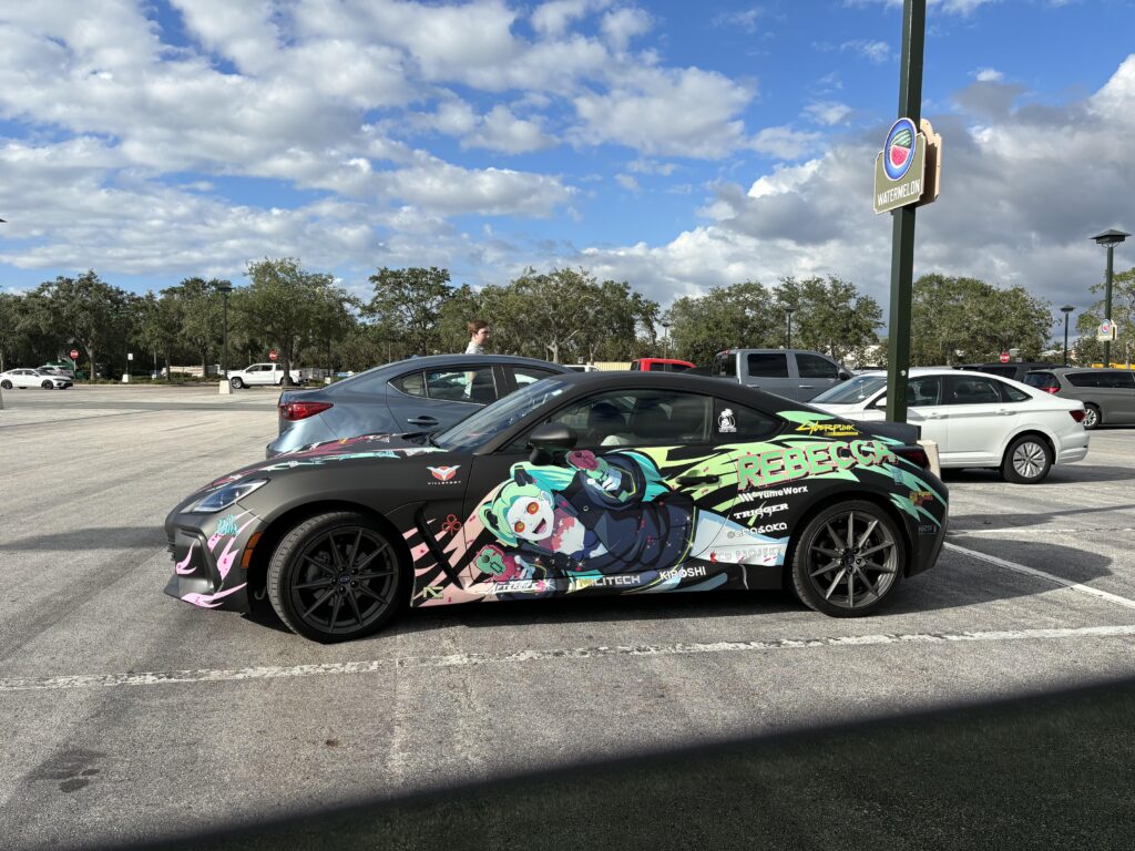 I spotted this preem ride at Disney Springs a couple of years ago