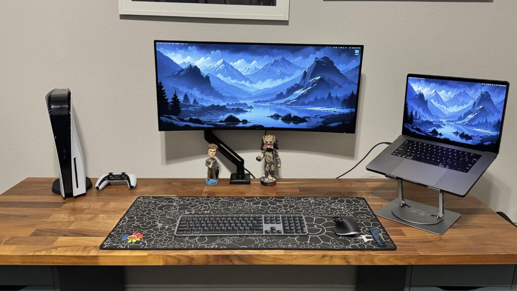 Pretty killer setup 🔪🛸 First Ultrawide!